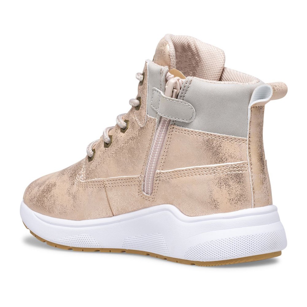 Bota caterpillar shop infantil rosa